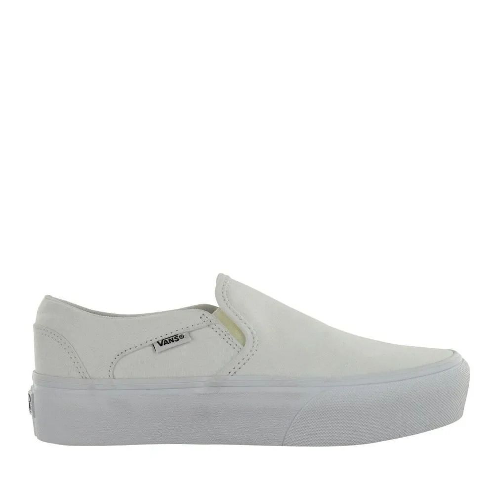 Vans Asher VN0A3WMM0RG Women's White Platform Skate Board Shoes KHO199